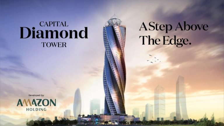 Diamond Twisted Tower